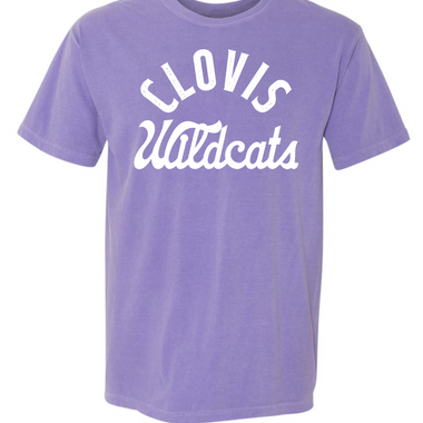 CHS CHEER CLOVIS WILDCATS ARCHED T-SHIRT