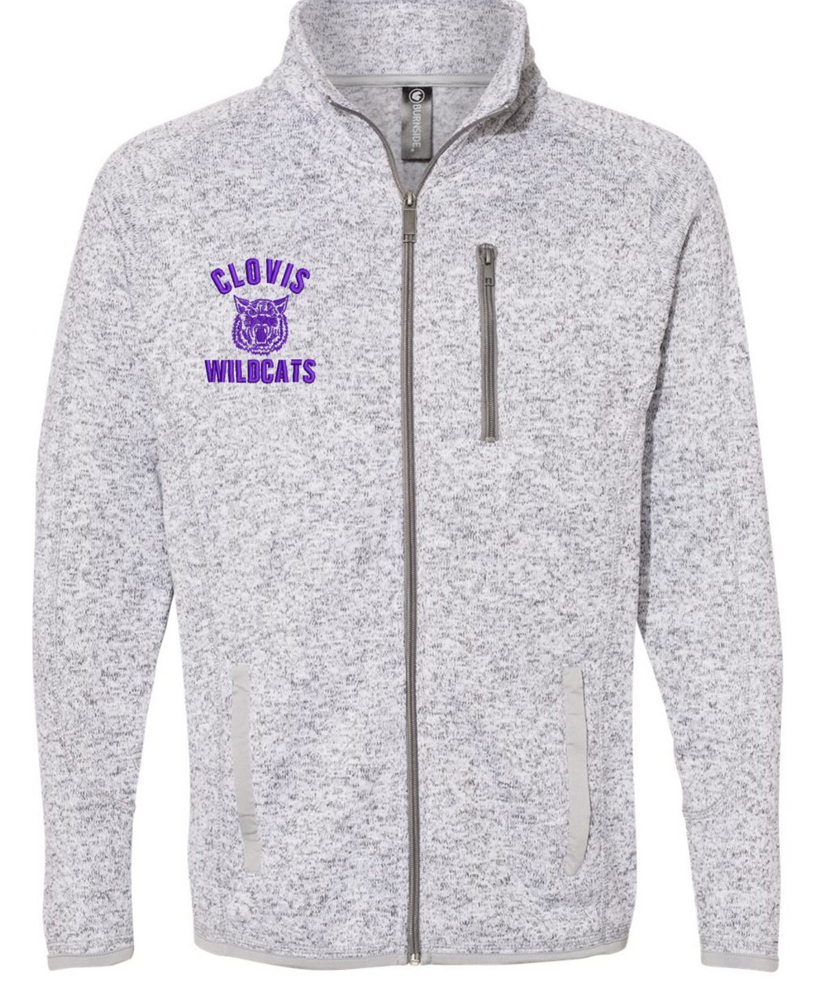 CHS CHEER CLOVIS WILDCATS EMBROIDERED JACKET