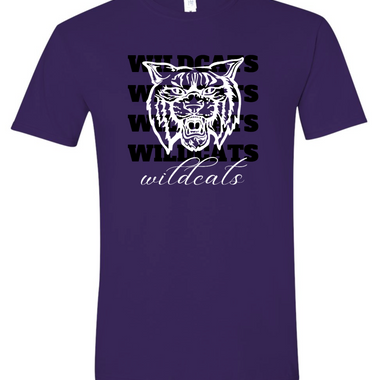 CHS CHEER GO WILDCATS T-SHIRT