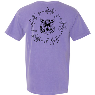 GO WILDCATS COMFORT COLORS T-SHIRT