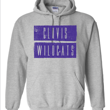 CLOVIS WILDCATS HOODIE