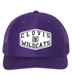 CHS CHEER CLOVIS WILDCATS PATCH HAT