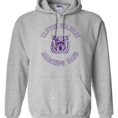 Clovis Wildcat Marching Band C Hoodie