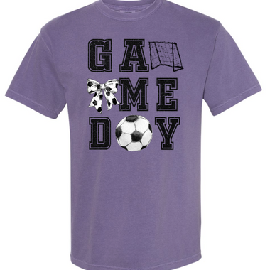 Soccer Game Day Comfort Color T-Shirt