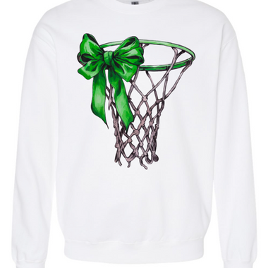 Go Green Basketball Hoop Crewneck