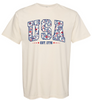 USA Floral TShirt