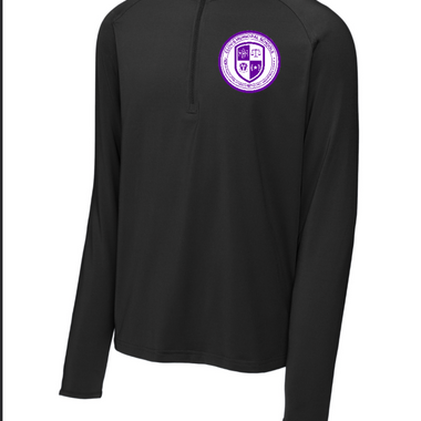CMS Purple Seal 1/4 Zip Pullover