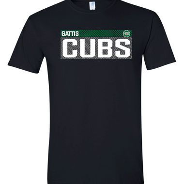 Gattis Cubs Tshirt in Black or Tan