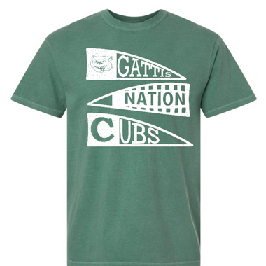 Cubs Flags Comfort Colors Shirt
