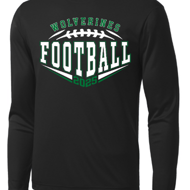 Texico Wolverines Football Long Sleeve