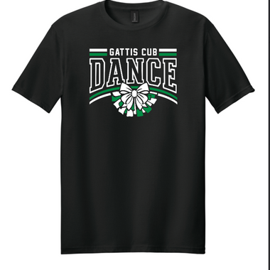 Gattis DanceTShirt in Black or Silver