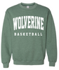Texico Wolverines Basketball Crewneck