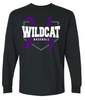 Clovis Wildcat Baseball Long Sleeve TShirt