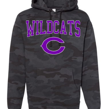 Clovis Wildcat Baseball Hoodie