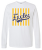 Clovis Christian Stripes Long Sleeve T-Shirt