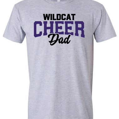 CHS CHEER WILDCAT CHEER DAD T-SHIRT