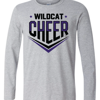 CHS CHEER WILDCAT CHEER LONG SLEEVE T-SHIRT