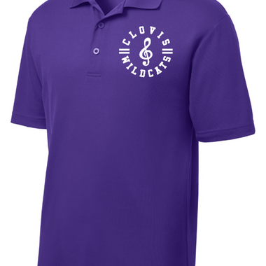 CLOVIS WILDCAT BAND Men's POLO