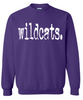 Clovis Wildcat Baseball Wildcats Crewneck