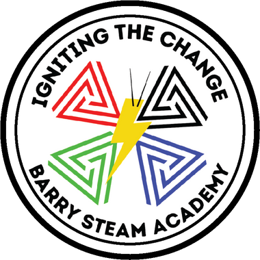 Barry Steam Academy Sticker
