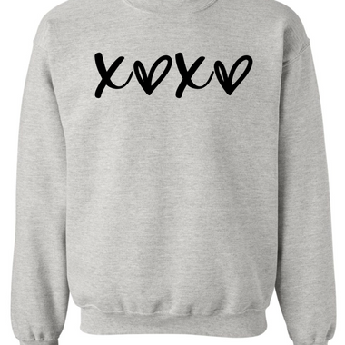XOXO Heart Crewneck