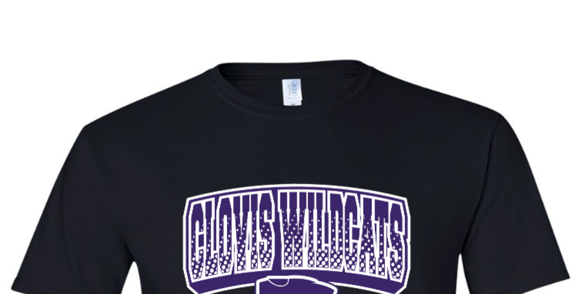 CLOVIS WILDCATS TSHIRT Branded Screen Printing & Embroidery