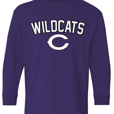 YOUTH WILDCATS C LONG SLEEVE T-SHIRT