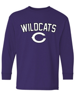 YOUTH WILDCATS C LONG SLEEVE T-SHIRT