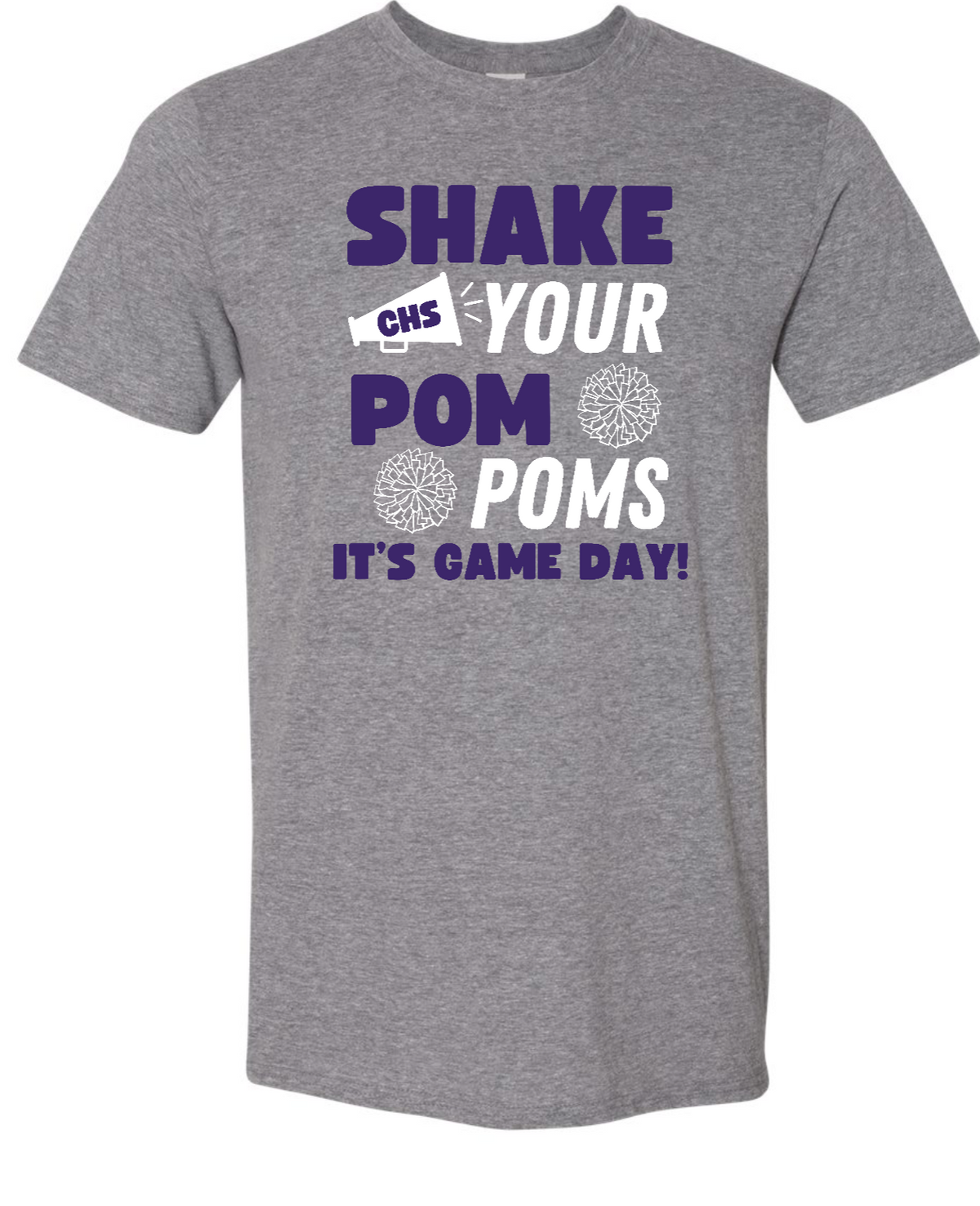 CHS CHEER SHAKE YOUR POM POMS T-SHIRT