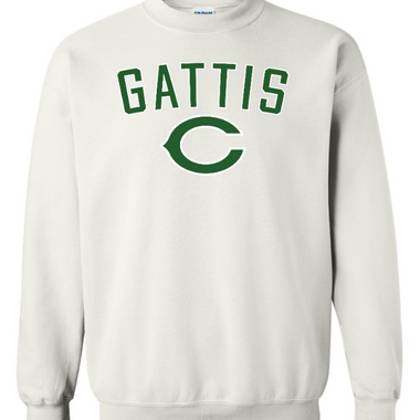 Gattis Cubs Crewneck - WHITE