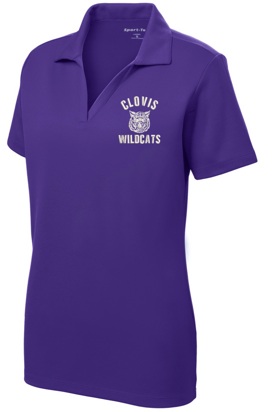 CHS CHEER WILDCAT WOMENS EMBROIDERED POLO