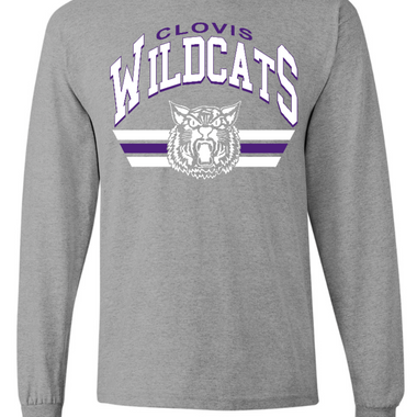 Clovis Wildcat Long Sleeve T-Shirt