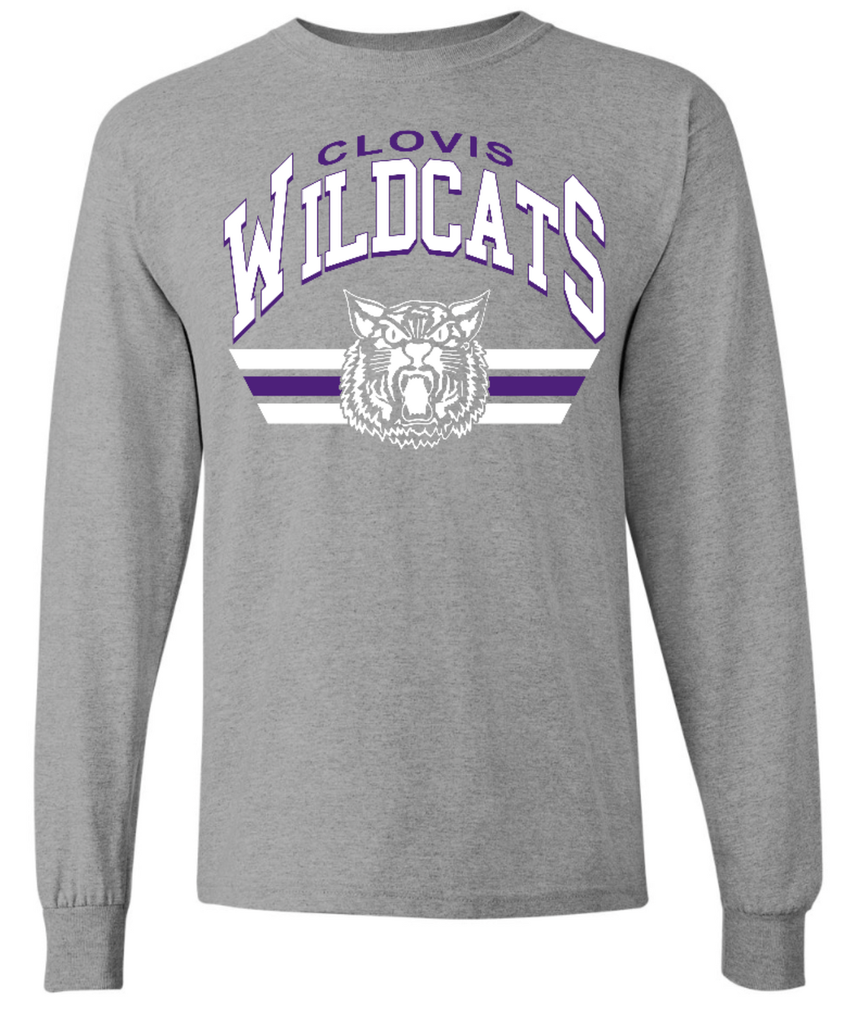 Clovis Wildcat Long Sleeve T-Shirt