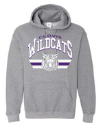 Clovis Wildcat Football Hoodie