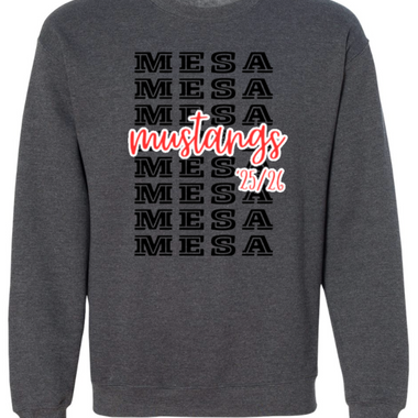 Mesa Mustangs Crewneck 2025