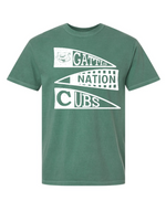 Cubs Flags Comfort Colors Shirt