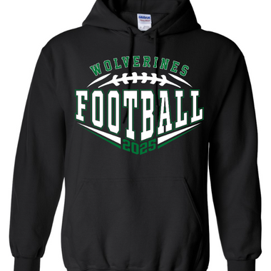 Texico Wolverines Football Hoodie