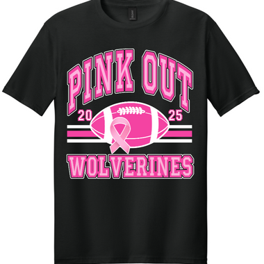 Texico Wolverines Pink Out TShirt