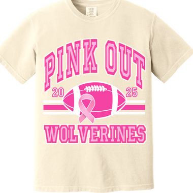 Texico Wolverines Pink Out TShirt