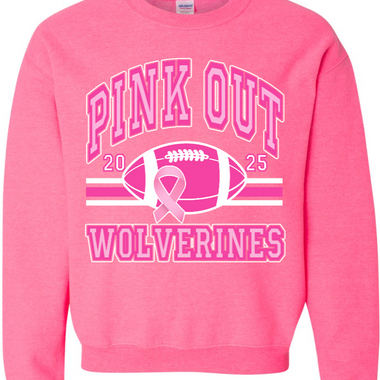 Texico Wolverines Pink Out