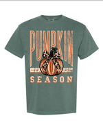 Pumpkin Season Comfort Colors Blue Spruce