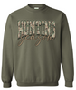 Hunting Season Camo Crewneck Military Green