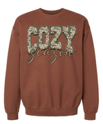 Cozy Season Camo Crewneck Cocoa