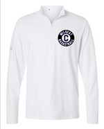 Clovis Wildcat Basketball Women's Textured Stripe Quarter Zip Pullover