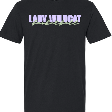 Lady Wildcat Basketball Cursive