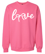 Valentines Day Love Crewneck