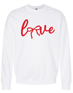 Valentines Day Love Crewneck
