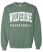 Texico Wolverines Basketball Crewneck
