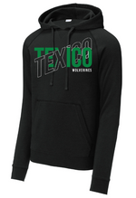 Texico Wolverines Basketball Diagonal Hoodie