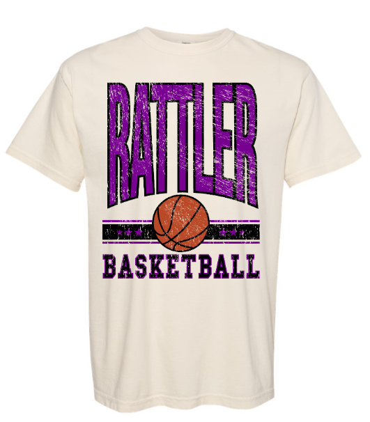 Tucumcari Rattlers Basketball Retro Short Sleeve